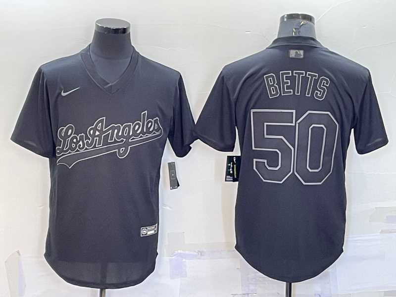 Men's Los Angeles Dodgers #50 Mookie Betts Black Pullover Turn Back The Clock Stitched Cool Base Jersey,We sell and wholesale Men's Los Angeles Dodgers #50 Mookie Betts Black Pullover Turn Back The Clock Stitched Cool Base Jersey on line form chian!